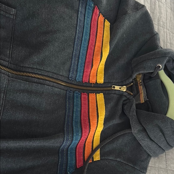 Authentic Aviator Nation Classic Sweatshirt in charcoal - Picture 2 of 6